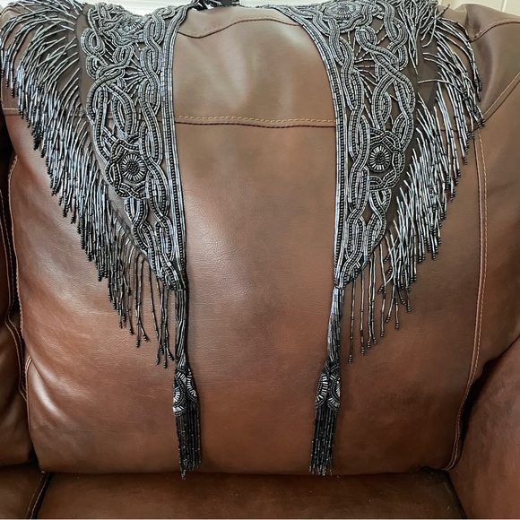 Sharmark Las Vegas Vintage Beaded Shawl - Picture 5 of 7